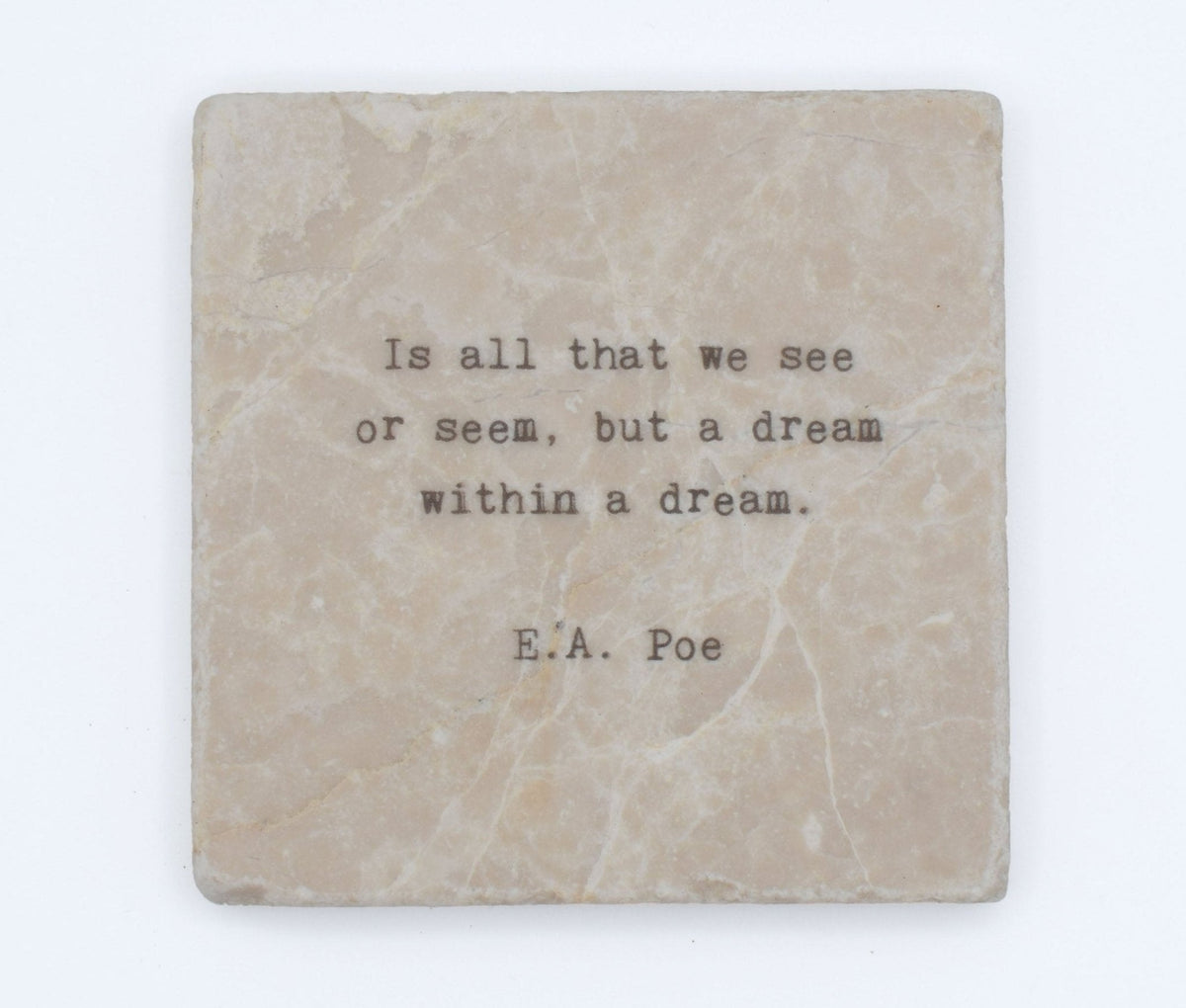 Marble Coasters - Little Gem - Is All That We See or Seem