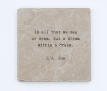 Marble Coasters - Little Gem - Is All That We See or Seem