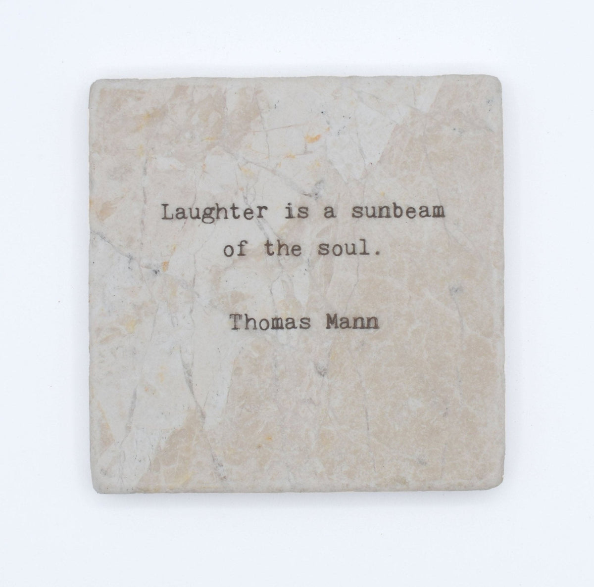 Marble Coasters - Little Gem - Laughter Is The Sunbeam Of The Soul