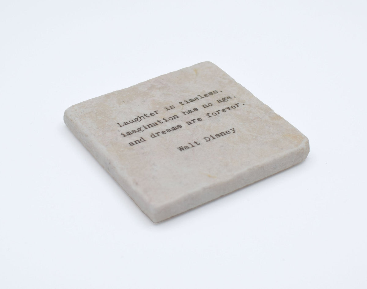 Marble Coasters - Little Gem - Laughter Is Timeless