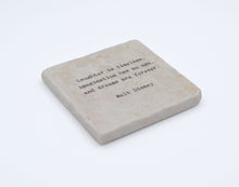 Marble Coasters - Little Gem - Laughter Is Timeless
