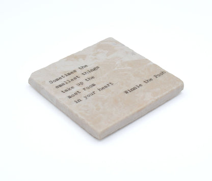 Marble Coasters - Little Gem - Sometimes The Smallest Things