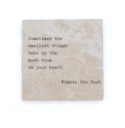 Marble Coasters - Little Gem - Sometimes The Smallest Things