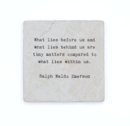 Marble Coasters - Little Gem - What Lies Before Us