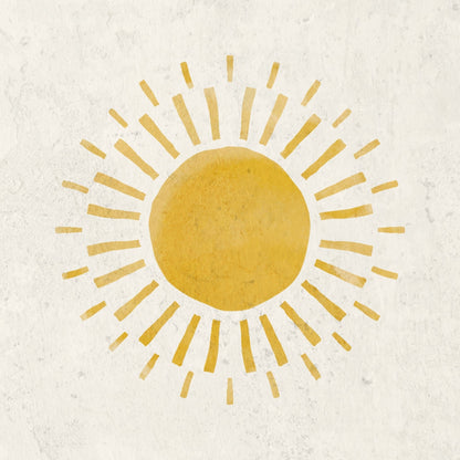 Marble Coasters - Lost & Found - Boho Sun