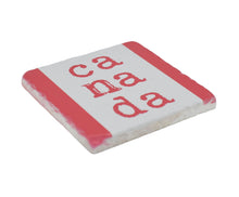 Marble Coasters - Lost & Found - Canada Flag