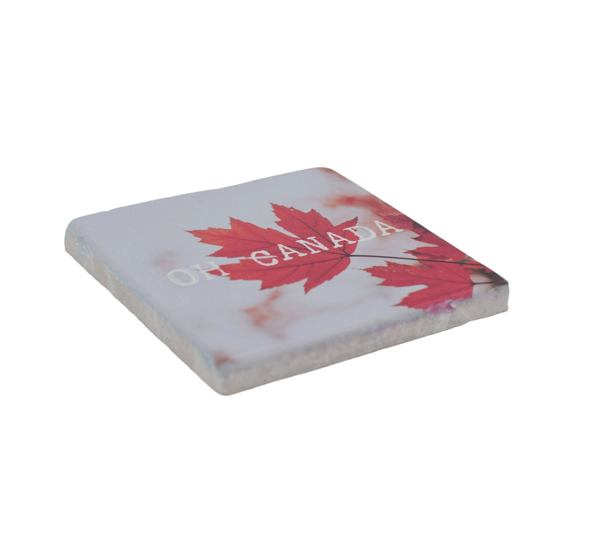 Marble Coasters - Lost & Found - Canada Maple Leaf