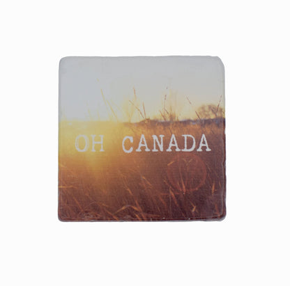 Marble Coasters - Lost & Found - Canada Prairie