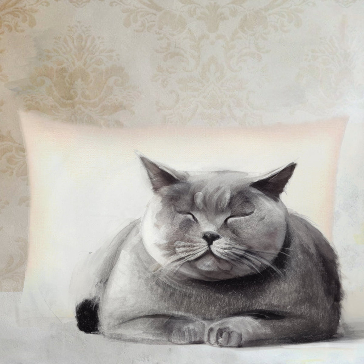 Marble Coasters - Lost & Found - Fat Cat