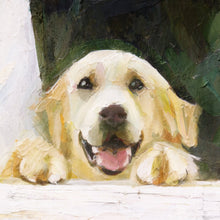 Marble Coasters - Lost & Found - Golden Retriever
