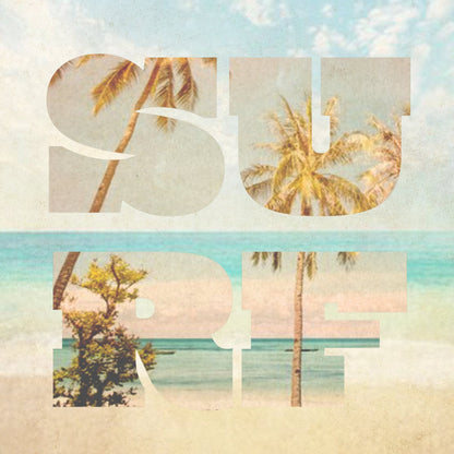 Marble Coasters - Lost & Found - Surf