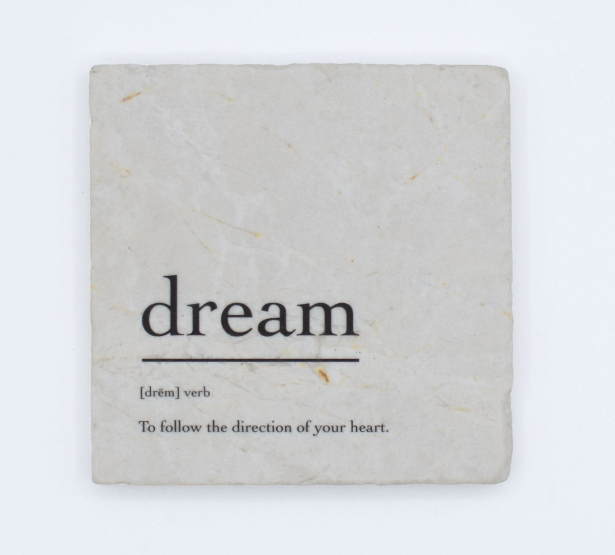 Marble Coasters - Verbs To Live By - Dream