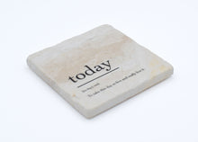 Marble Coasters - Verbs To Live By - Today