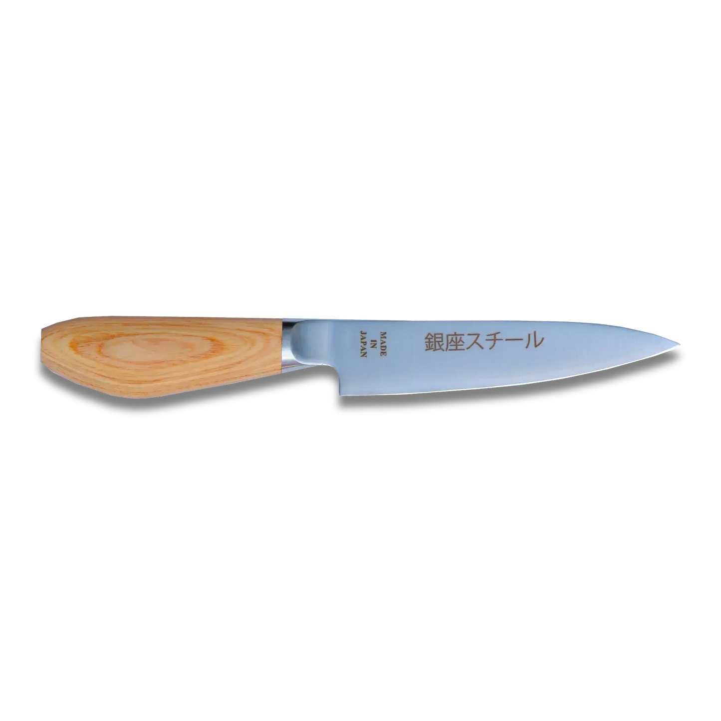 MATSUE 130 | Couteau d'office en acier inoxydable MV 130 mm/Manche en bois naturel