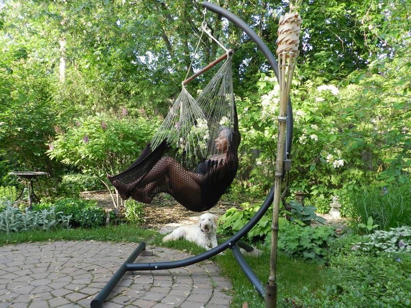 Chaise hamac maya avec support universel