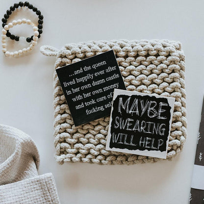 Coasters or Magnets - Maybe Swearing