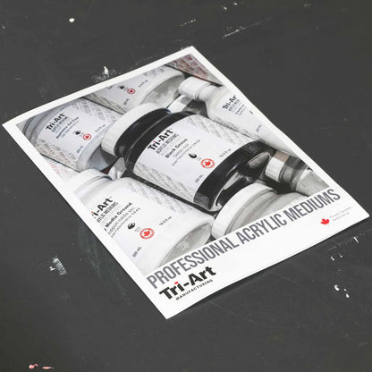 Tableau des médiums acryliques peints à la main de qualité supérieure