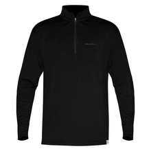Pull en laine mérinos 1/4 zippé homme — Poids moyen