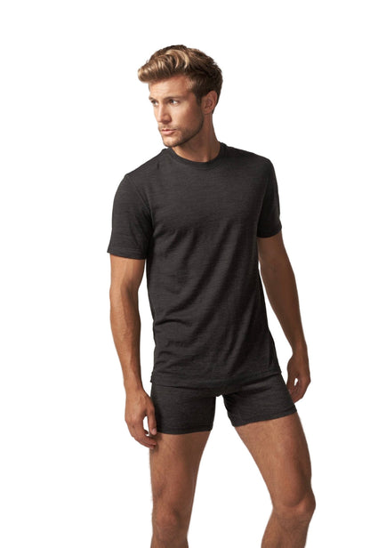 T-shirt homme en laine mérinos — Léger