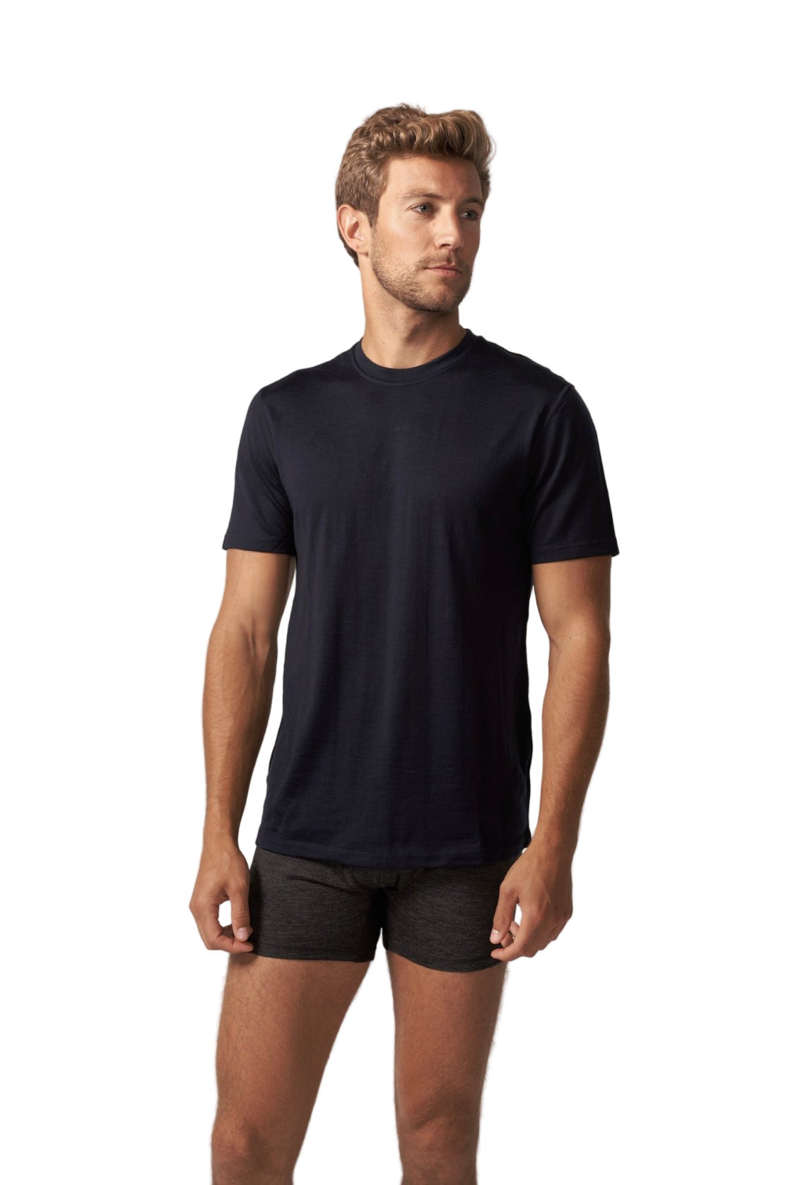 T-shirt homme en laine mérinos — Léger