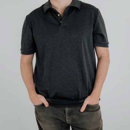 Men's Bamboo Polo Shirt | Doeskin