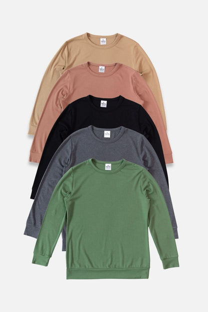Men's Bamboo Pullover | Doeskin