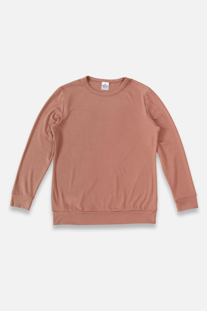 Men's Bamboo Pullover | Terracotta