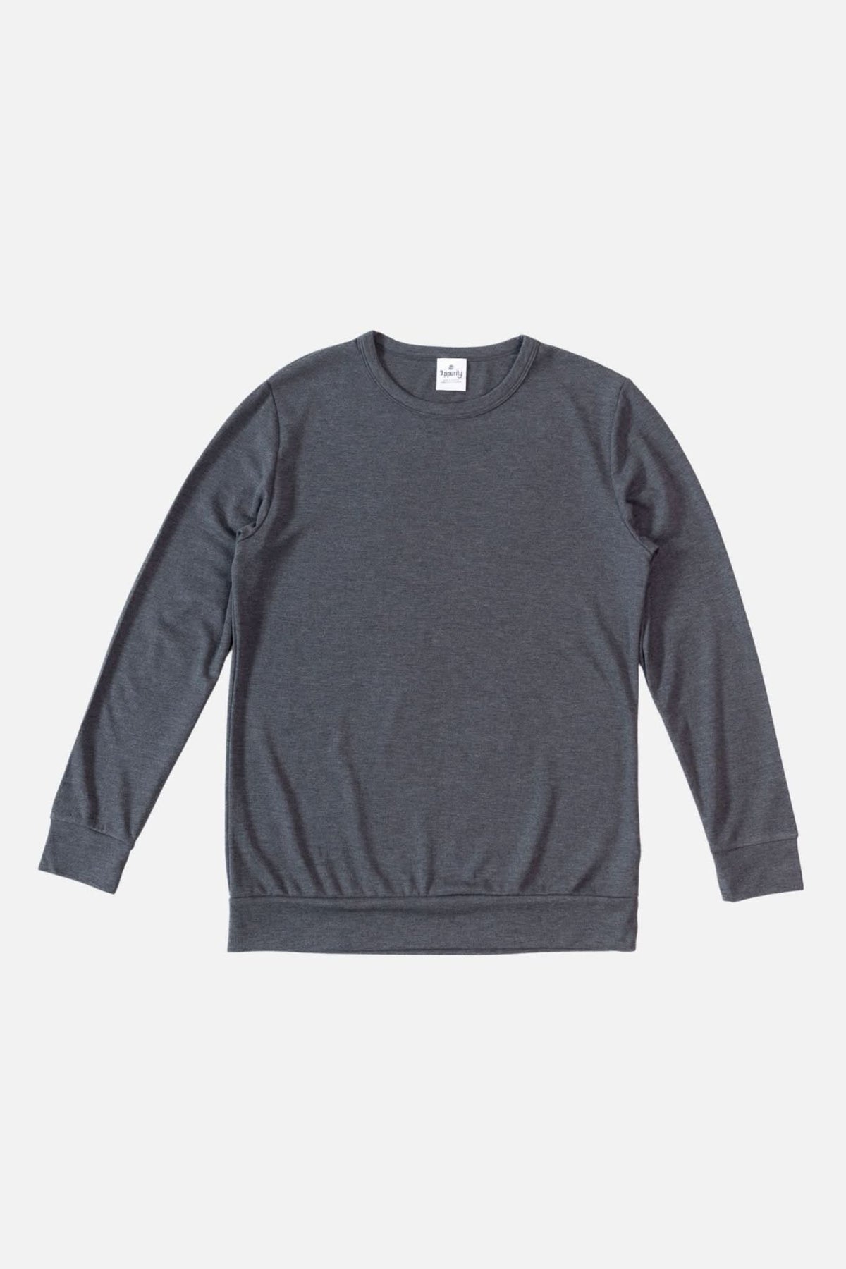 Men's Bamboo Pullover | Charcoal