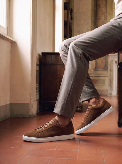 Brown Suede Città Sneaker