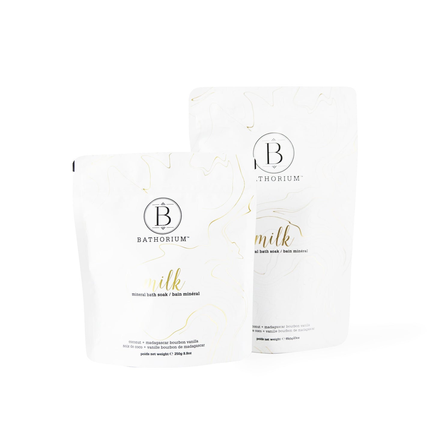 Bain moussant lacté minéral