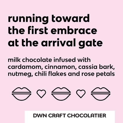 Tablette de chocolat au lait "baiser épicé"