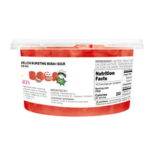 "TOP DEAL" Watermelon Sour Bursting Boba (490g Tub)| Sour Popping Boba | Foodservice Canada Distribution | Ships Free Within Canada on Orders Above CAD $199