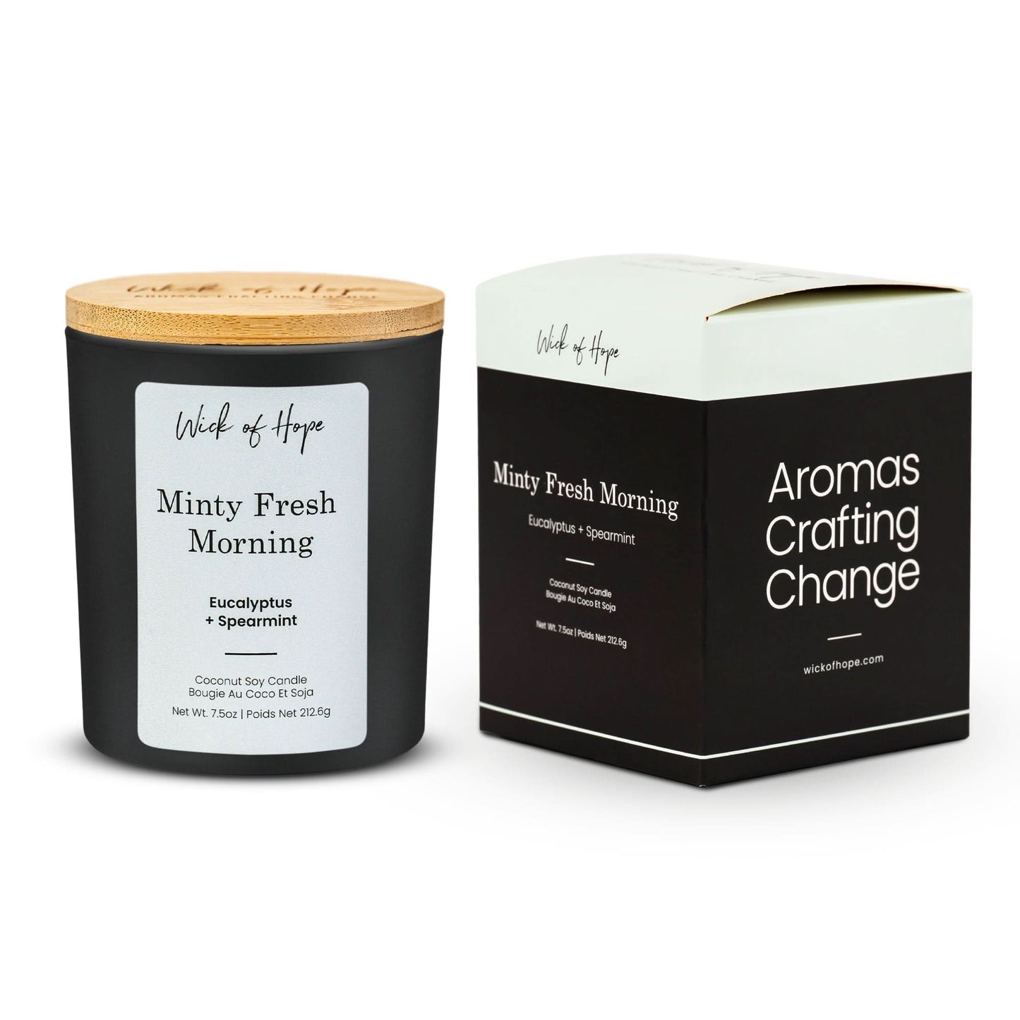 Minty Fresh Morning Candle | Eucalyptus + Spearmint