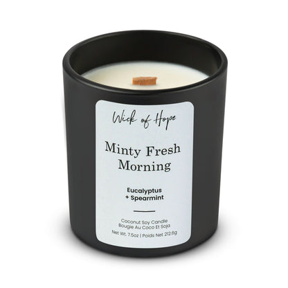 Minty Fresh Morning Candle | Eucalyptus + Spearmint