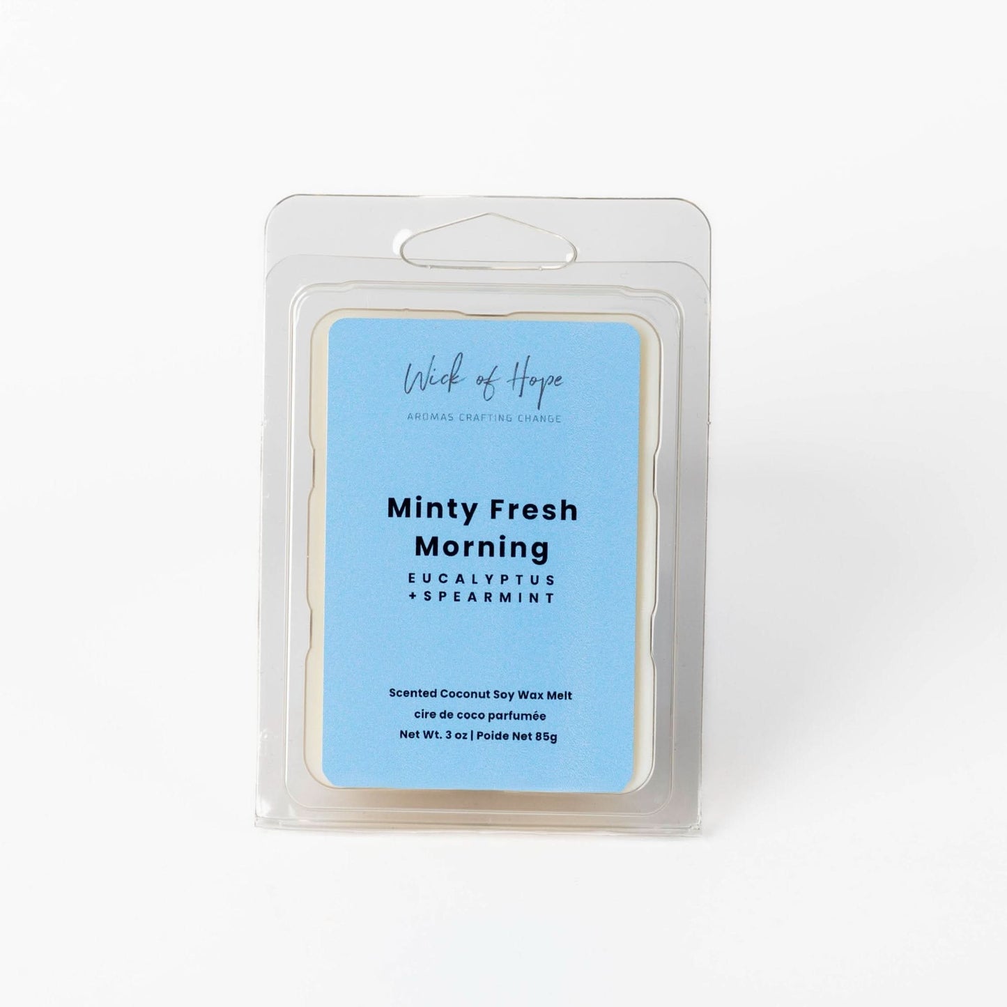 Minty Fresh Morning Wax Melt | Eucalyptus + Spearmint