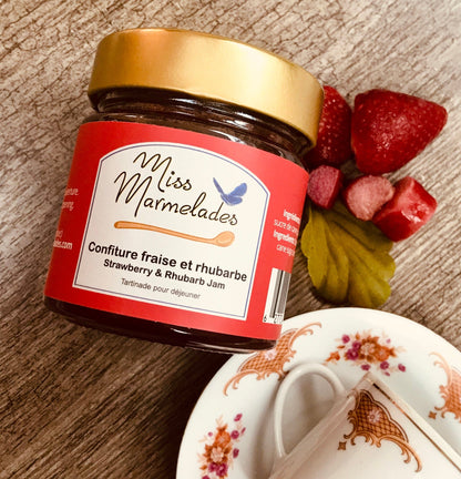 Confiture - Fraise et rhubarbe