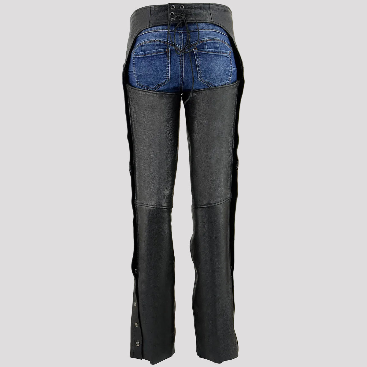 Jambières en cuir suédées BOL/Open Road pour femme, motif ailes