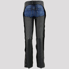 Jambières en cuir suédées BOL/Open Road pour femme, motif ailes
