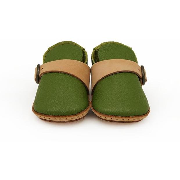 Umeloihc Moku Kit de Premières Chaussures pour Bébé 12 cm Olive