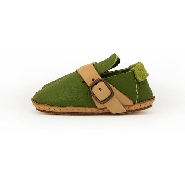 Umeloihc Moku Kit de Premières Chaussures pour Bébé 12 cm Olive