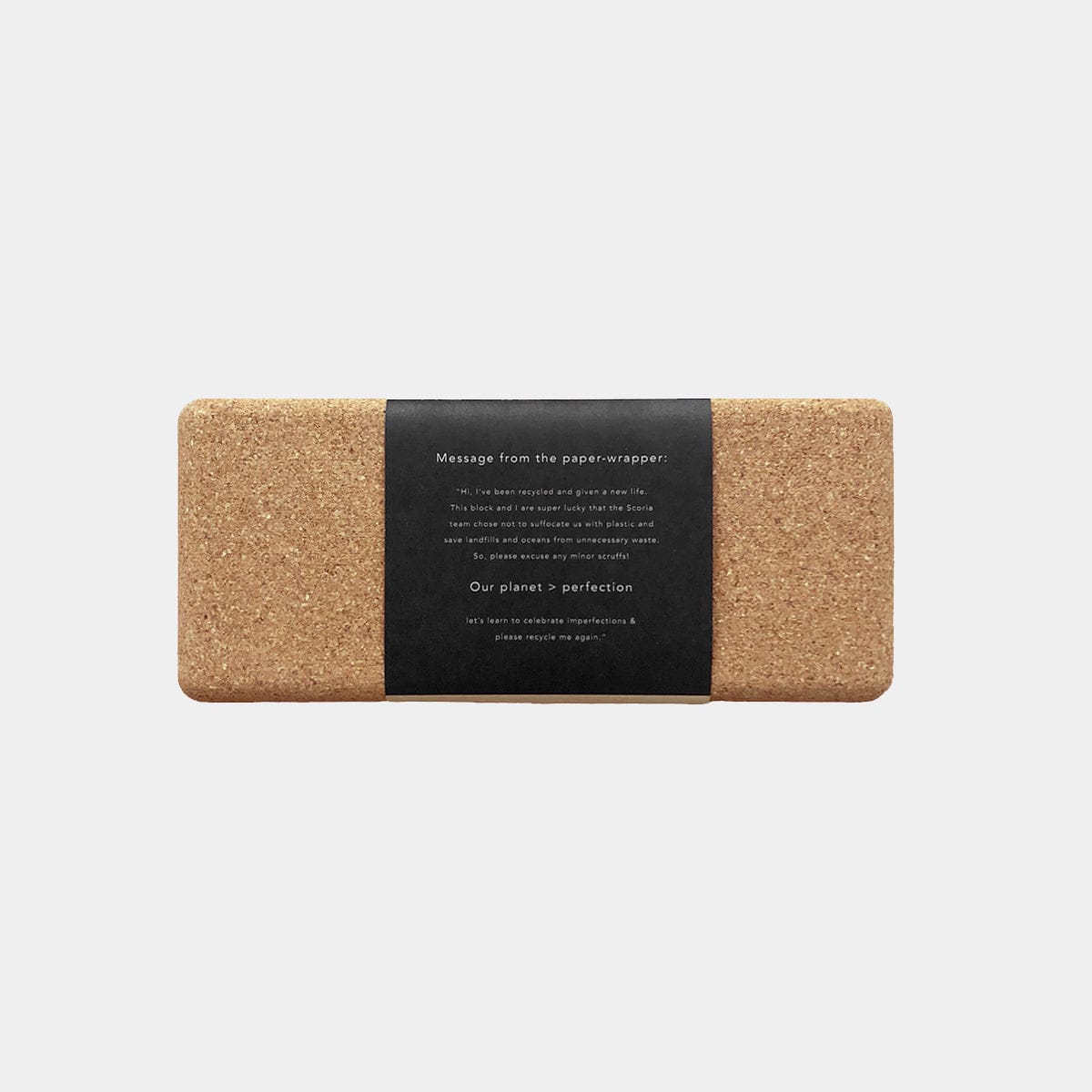 Pair of Moon Cork Yoga Blocks | Original | 4"x6x9"