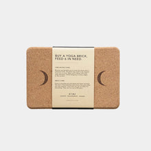 Pair of Moon Cork Yoga Blocks | Original | 4"x6x9"