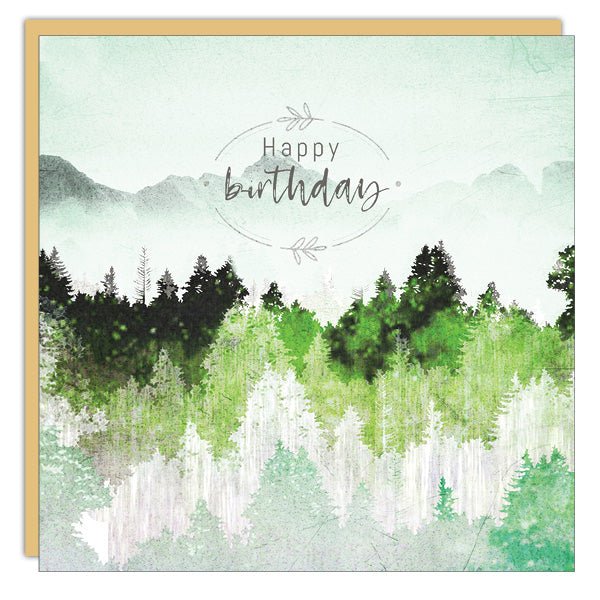 Stationery - Lost & Found Card - Mountains - Birthday