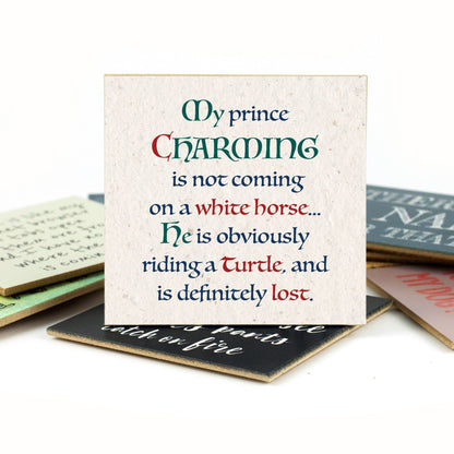 Coasters or Magnets - My Prince Charming