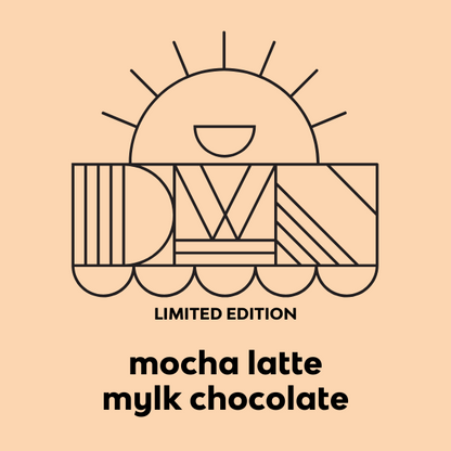Barre de chocolat moka latte