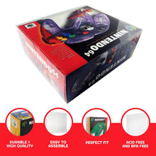 Boîte de contrôleur Nintendo 64 Protecteur EVORETRO 0,40 MM Pack de 1
