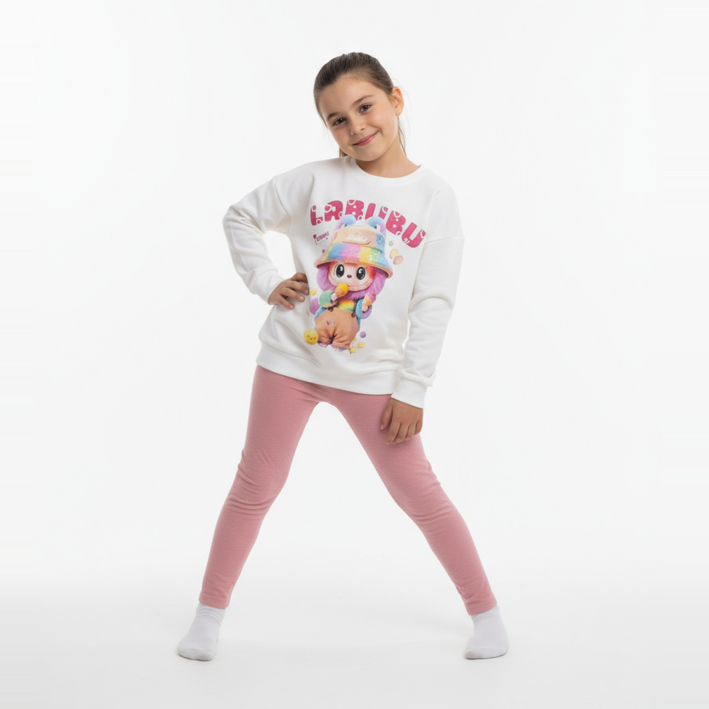 Ensemble legging La-Bu-Bu Princesse pour filles
