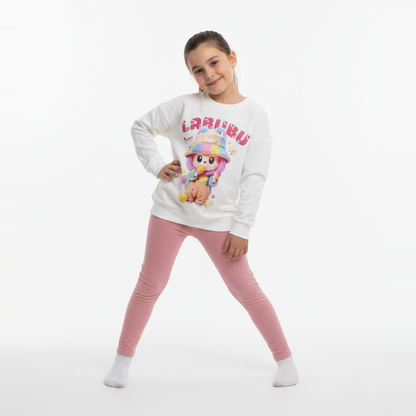 Ensemble legging La-Bu-Bu Princesse pour filles