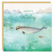 Stationery - Lost & Found Card - Narwhal - Birthday