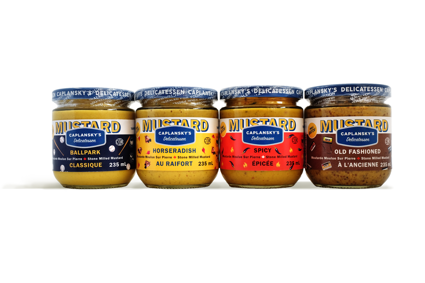 Assortiment de moutardes Signature